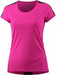 Asics Short Sleeve Top Pink Black